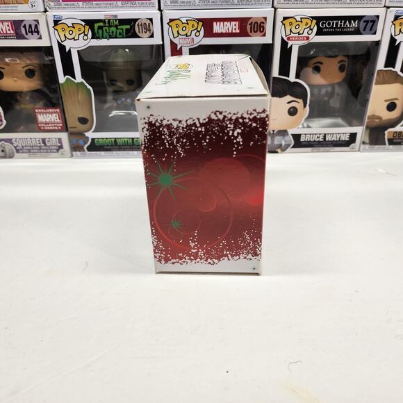 Funko Pop! Marvel Bobblers Groot/Rocket Collectors Corp Xmas Exclusive 2-Pack - Picture 4 of 9